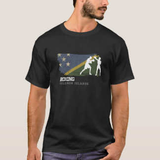 Camiseta Boxeo Boxin, luchador deportivo de las Islas Salom