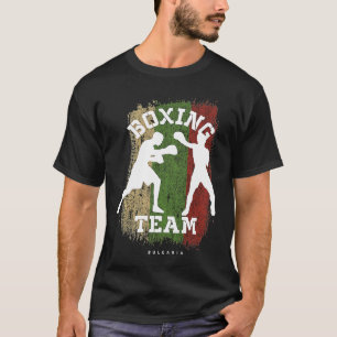 Camiseta Boxeo Bulgaria Combate el Boxeo Deportivo