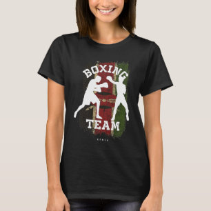 Camiseta Boxeo contra boxeo en combate deportivo keniano