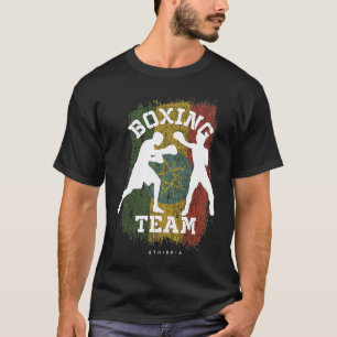Camiseta Boxeo contra boxeo en Etiopía