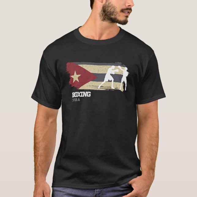 Camiseta Boxeo contra el boxeo en Cuba (Anverso)