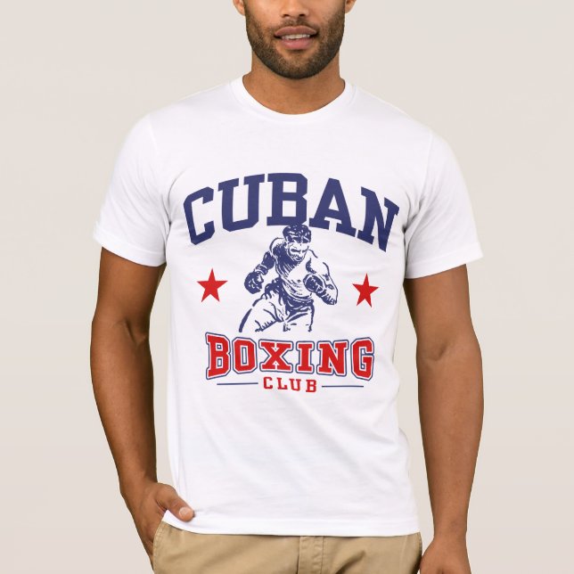 Camiseta Boxeo cubano (Anverso)