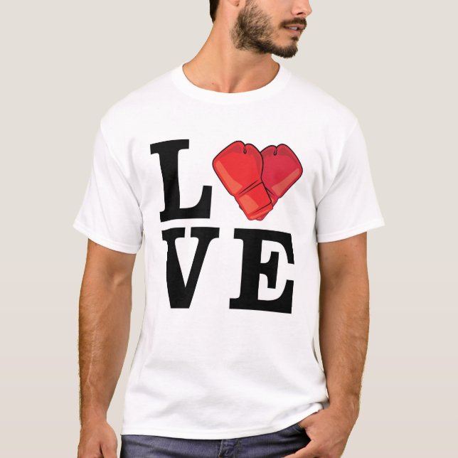 Camiseta Boxeo de amor (Anverso)