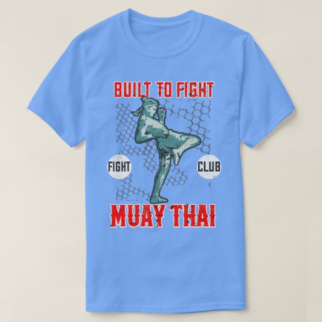 Camiseta Boxeo de artes marciales de luchador muay tailandé (Diseño del anverso)
