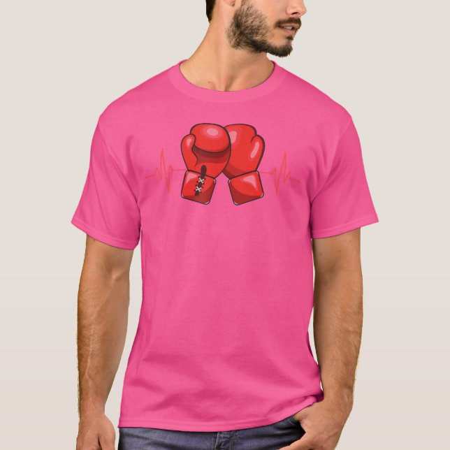Camiseta Boxeo de boxeo Kickboxing Guantes de boxeo (Anverso)