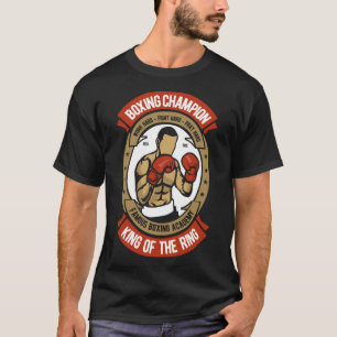 Camiseta Boxeo de Campeón de Boxeo Vintage