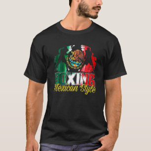 Camiseta Boxeo de estilo vintage mexicano