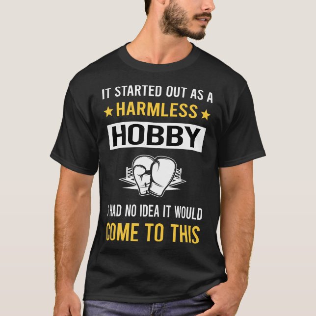 Camiseta Boxeo de Hobby sin daño (Anverso)