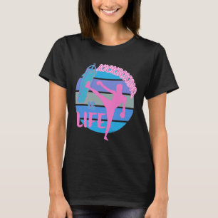Camiseta Boxeo de Kick Boxing Arte Marcial Boxeadoras Kickb