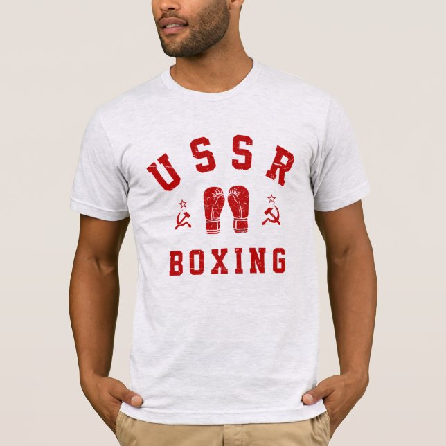 Camiseta Boxeo de la URSS (Anverso)