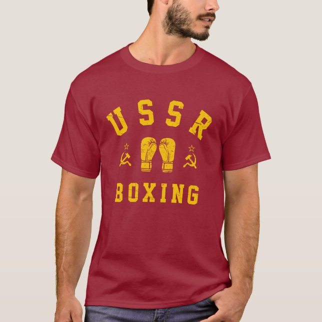 Camiseta Boxeo de la URSS (Anverso)