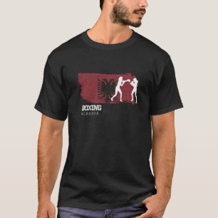 Camiseta Boxeo de mujeres en Albania Combate al boxeo depor
