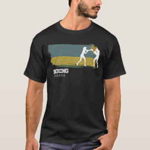Camiseta Boxeo de mujeres en combate a boxeo en deportes en