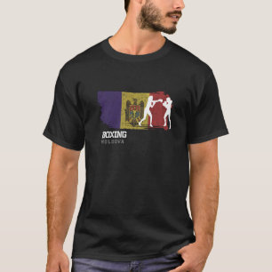 Camiseta Boxeo de mujeres en combate boxeo en Moldavia