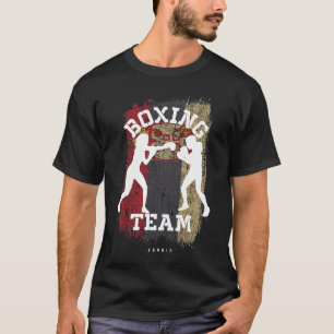 Camiseta Boxeo de mujeres en Serbia Combate al boxeo deport
