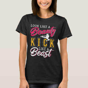 Camiseta Boxeo de mujeres parece un boxeador de belleza amo