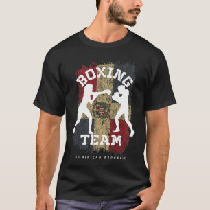 Camiseta Boxeo de mujeres República Dominicana Combate la l