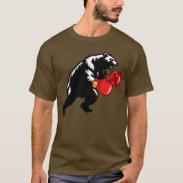 Camiseta boxeo de oso