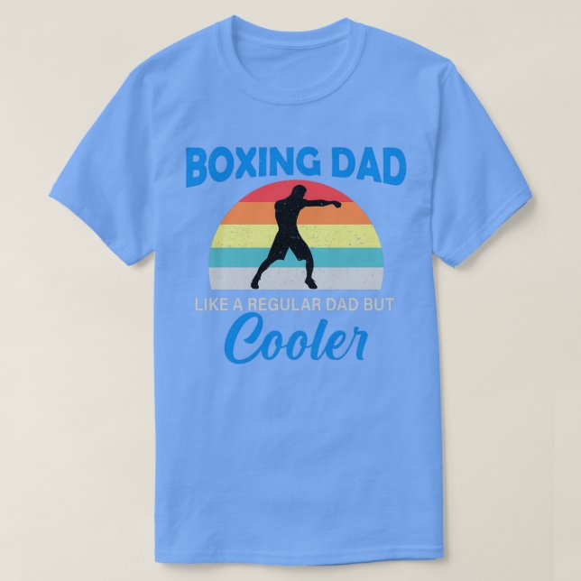 Camiseta Boxeo de Padre Día de los Padres (Diseño del anverso)