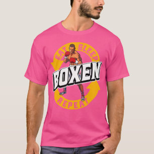 Camiseta Boxeo de repetición de boxeo de sueño de consumo