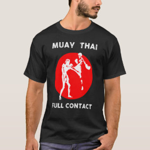 Camiseta Boxeo de retro kickboxing muay tailandés