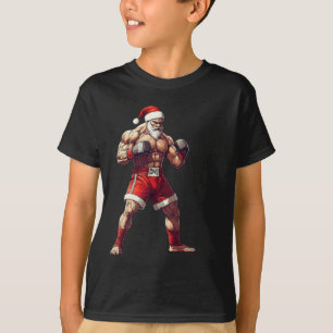 Camiseta Boxeo De Santa Claus - Boxeo Y Boxeo Tailandés
