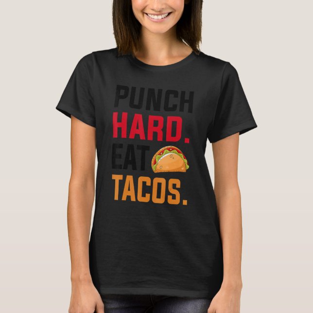 Camiseta Boxeo de tacos duros (Anverso)