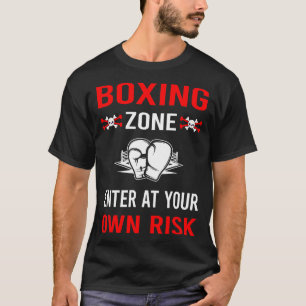 Camiseta Boxeo de zona de riesgo