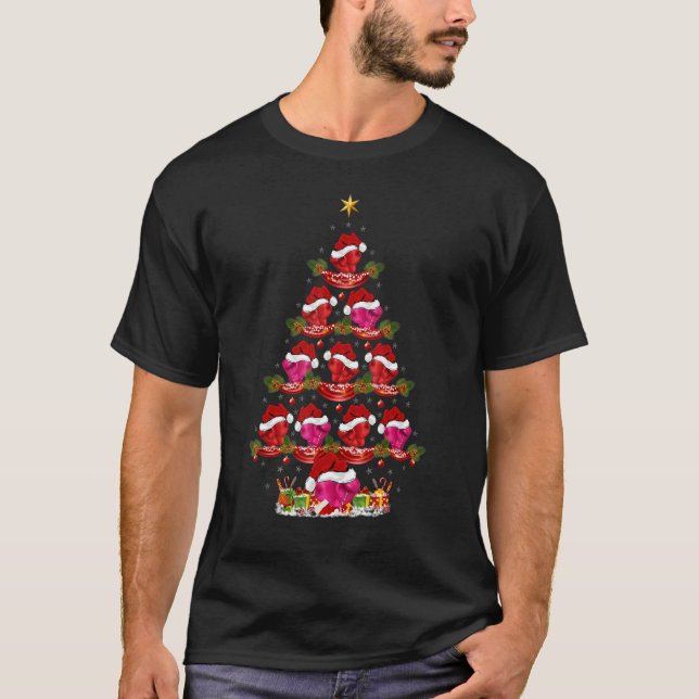 Camiseta Boxeo Deportivo Navidad Navidad Navidad Día de Nav (Anverso)