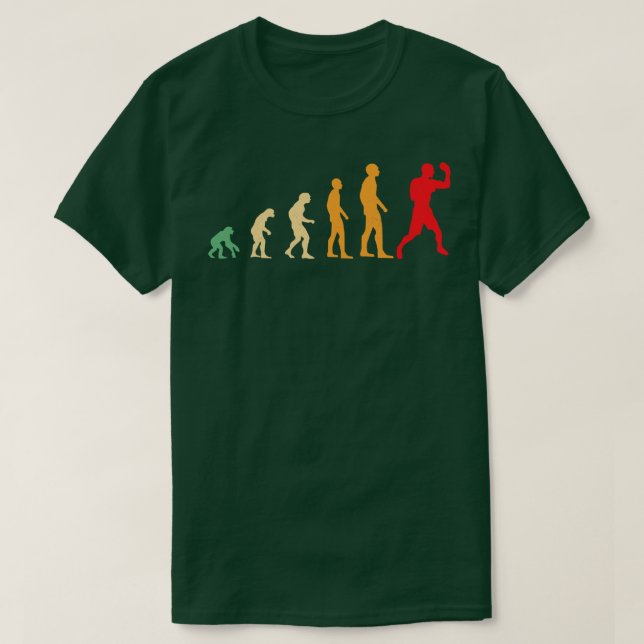 Camiseta boxeo divertido 7 (Diseño del anverso)