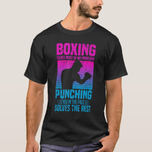 Camiseta Boxeo en artes marciales masculinas boxeo en boxeo