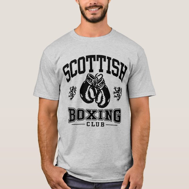 Camiseta Boxeo en Escocia (Anverso)