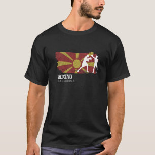 Camiseta Boxeo en Macedonia contra boxeo deportivo 1