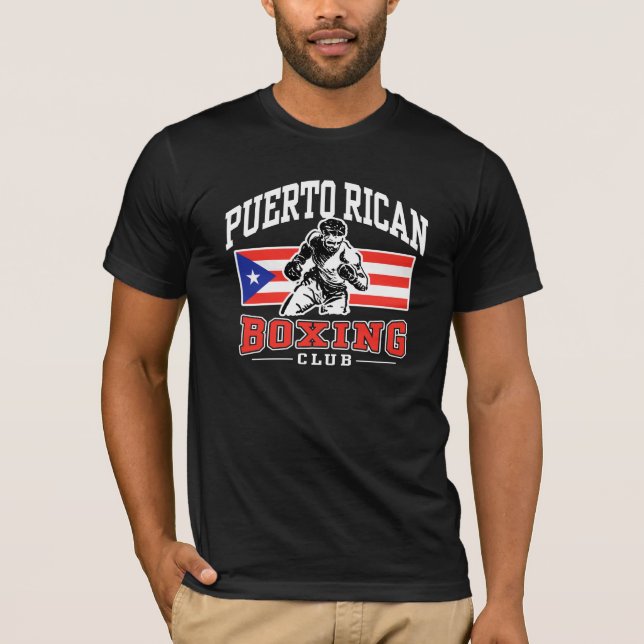 Camiseta Boxeo en Puerto Rico (Anverso)