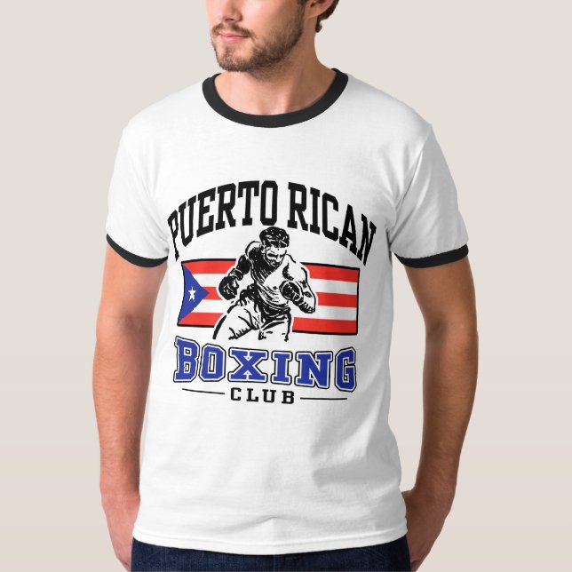 Camiseta Boxeo en Puerto Rico (Anverso)