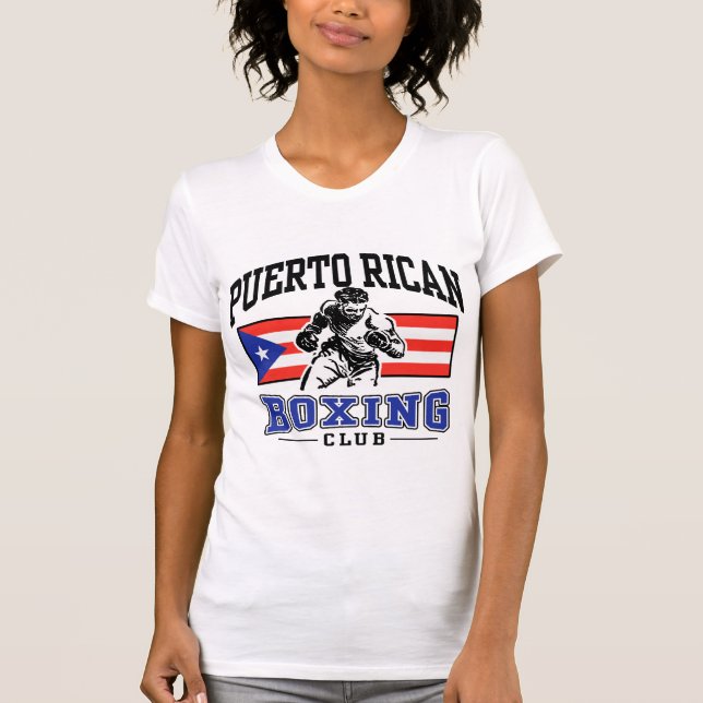 Camiseta Boxeo en Puerto Rico (Anverso)