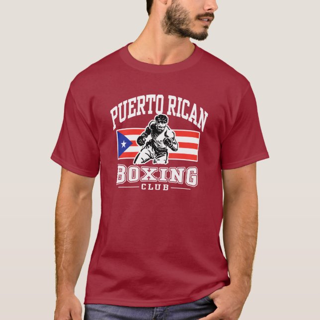 Camiseta Boxeo en Puerto Rico (Anverso)