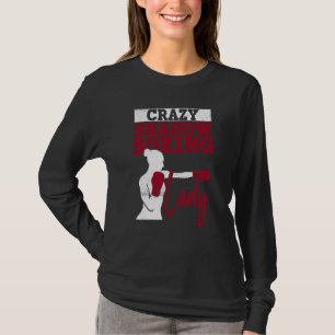 Camiseta Boxeo en Sombra Loca Lady Sombra Boxeo Boxeo