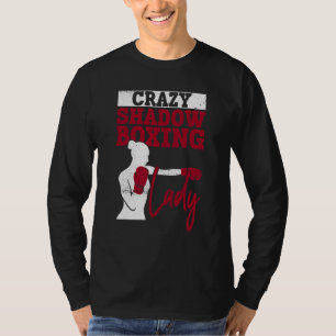 Camiseta Boxeo en Sombra Loca Lady Sombra Boxeo Boxeo