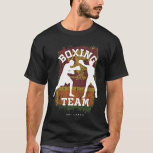 Camiseta Boxeo en Sri Lanka contra luchador deportivo