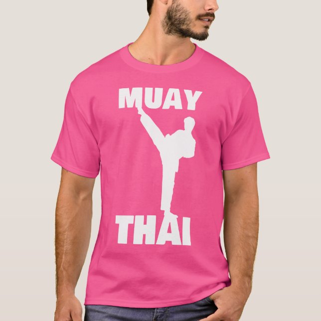 Camiseta Boxeo en Tailandia Muay (Anverso)