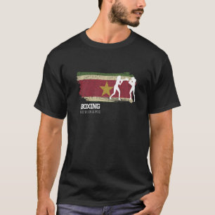 Camiseta Boxeo femenino contra boxeo en Surinam