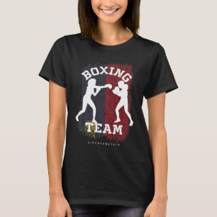 Camiseta Boxeo Femenino Liechtenstein Deportes de Combate L