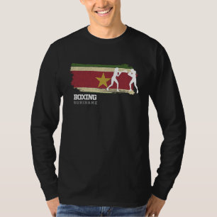 Camiseta Boxeo Femenino Surinam Deportes de Combate Boxeado