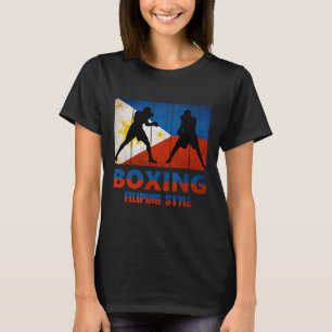 Camiseta Boxeo Filipino de Estilo Vintage