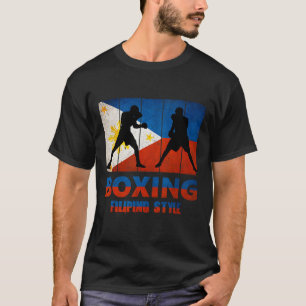Camiseta Boxeo Filipino de Estilo Vintage