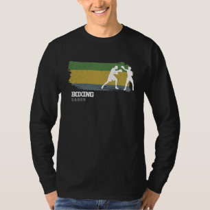 Camiseta Boxeo Gabón Deportes de Combate Luchador Boxeo