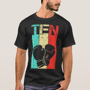 Camiseta Boxeo infantil Boxeo 10 Chica de cumpleaños 10 año