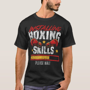 Camiseta Boxeo Instalación de habilidades de boxeo Por favo