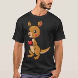 Camiseta Boxeo Kangaroo en Kangaroos Animal Friend Mar